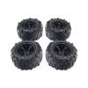 4PCS PX 9300-21 Rubber Tire RC Racing Car Tires 9300&9302 1/18 Scale On Road Wheel Rim Fit for RC Car Modification Accessories view 1