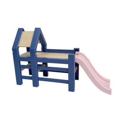 1/12 Scale Dollhouse Furniture Chair 1/12 Dollhouse Miniature Model Furniture 1 12 Scale Mini Miniature Dollhouse Cradles Bed, Dollhouse Slide