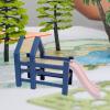 1/12 Scale Dollhouse Furniture Chair 1/12 Dollhouse Miniature Model Furniture 1 12 Scale Mini Miniature Dollhouse Cradles Bed, Dollhouse Slide view 4