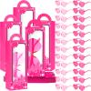 Copkim 48 Pcs Pink Doll Gift Boxes Includes 24 Party Favor Boxes and 24 Heart Sunglasses for Princess Birthday Party Decoration view 1
