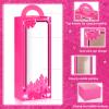 Copkim 48 Pcs Pink Doll Gift Boxes Includes 24 Party Favor Boxes and 24 Heart Sunglasses for Princess Birthday Party Decoration view 3