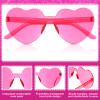 Copkim 48 Pcs Pink Doll Gift Boxes Includes 24 Party Favor Boxes and 24 Heart Sunglasses for Princess Birthday Party Decoration view 4