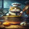 1000 Piece Cat Chef Wooden Jigsaw Puzzle, Challenging and Fun Activity - Interesting and Warm Art Adult Puzzles - Modern Home Decor Ideal Gift view 1