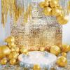 170 Pieces Gold Balloons Different Sizes 5 10 12 18 Inch Gold Balloon Arch Metallic Gold Balloons Gold Latex Balloons for Birthday Wedding Baby Shower Party Decorations view 4