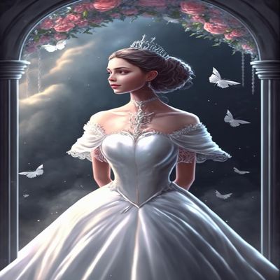 1000 Piece Adult Jigsaw Puzzle - Painted White Wedding Girl Wooden Rounded Corner Color Jigsaw Puzzle for Beginners, Great Gift for Framing, Multi-Color Jigsaw Puzzle