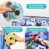 Anehono Soccer Ball Game Mat Set, Sticky Soccer Ball Indoor Target Toss Party Game, Sports Toys and Gift for Kids Boys Girls for 3 4 5 6 7 8 Year Old Boy Toys Birthday view 3
