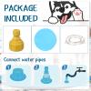 Lewtemi 10 ft Extra Large Non-Slip Splash Pad 120" for Adult Kids and Dog, Giant Thicken Sprinkler Pool Summer Outdoor Toys Fun Backyard Fountain Play Mat for Family Pet Dog(Yellow,Fresh Style) view 4