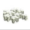 30x D6 Dice Pack | 10mm Classic White Spot Six Sided Dice Set | for Classic and Professional Tabletop Dice Games | by Warlord Games view 3