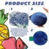 Beeveer Decorative Cute Blueberry Plush Pillow Kawaii Fruit Gifts Stuff Hugging Plushies Gift Soft Novelty Pillow Cushion Seat Decor for Gift Home Decor view 3