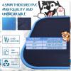 Lewtemi 12 ft Extra Large Non Slip Splash Pad 144" for Adult and Dog Giant Thicken Sprinkler Pool Summer Outdoor Fun Backyard Fountain Mat for Pet Dog(Square Style) view 3
