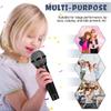 IMIKEYA Kids Microphone Prop: Pretend Microphone Toy Plastic Fake Microphones Prop Pretend Play Microphones for Kids Boys Girls Birthday Party Favors Halloween Costume view 2