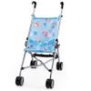 Bayer: Buggy Umbrella Stroller - Blue & Cows, Accessory for Dolls Up to 18", Foldable, Playful Design, Seat Belt, Kids Toy, Ages 3+ view 1