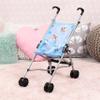 Bayer: Buggy Umbrella Stroller - Blue & Cows, Accessory for Dolls Up to 18", Foldable, Playful Design, Seat Belt, Kids Toy, Ages 3+ view 4
