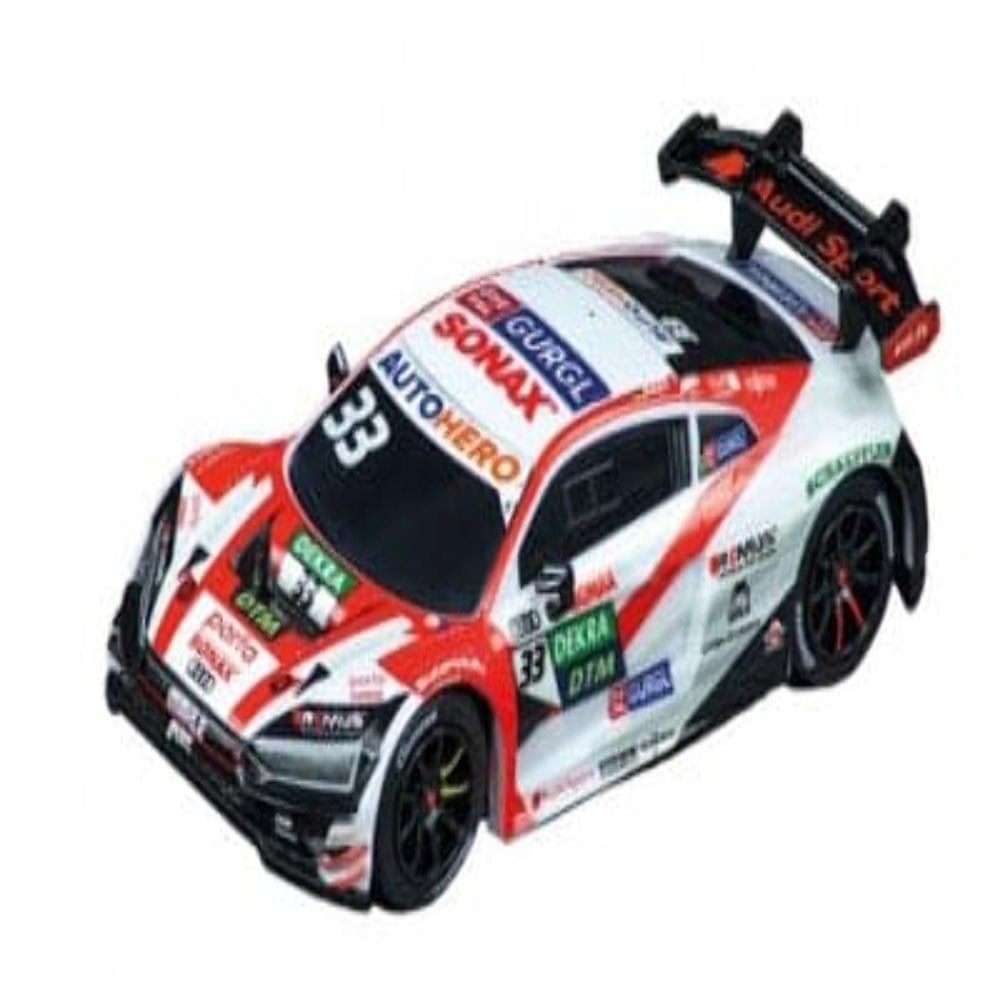 Carrera 64226 Audi R8 LMS GT3 DTM Ren Rast No.33 1:43 Scale Analog Slot Car Racing Vehicle GO Slot Car Toy Race Track Sets