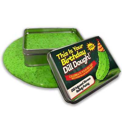 Birthday Bliss Dill Dough Fidget Putty - Sensory Toy for Stress Relief - Squeeze, Stretch, and Relax - Great Gift Idea
