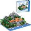 Pasyru Chinese Architecture Micro Building Blocks Set, 3884PCS Erhai Micro Building Set, Classical Famous Collection Model, Creative Building Toys Model Set Gifts for Adults and Teens (8249) view 1