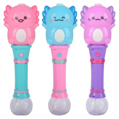 Rhode Island Novelty 12" Light-Up Axolotl Bubble Wand