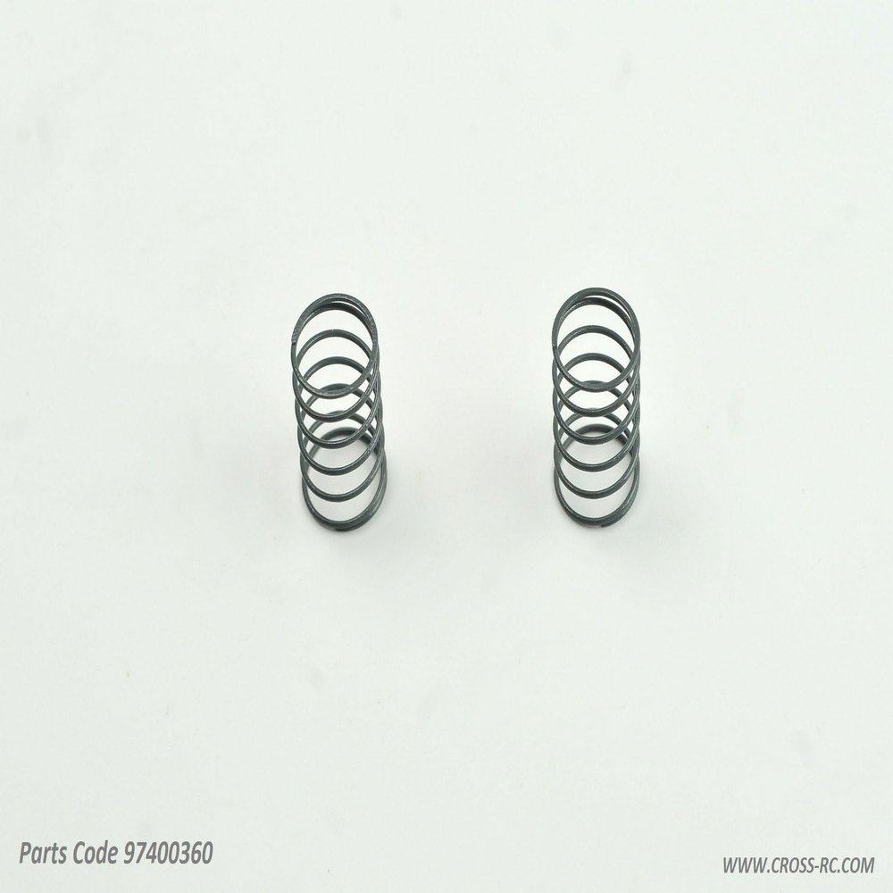 Cross RC 97400360 - Shock Springs, 26mm, Grey, SG4 & SR4