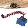RC Servo Motor, Durable Metal Gear High Precision Control, Metal Digital Servo 1/18 Scale Compatible for RC Crawler Enthusiasts Off-Road Hobbyists and Model Car Builders view 3