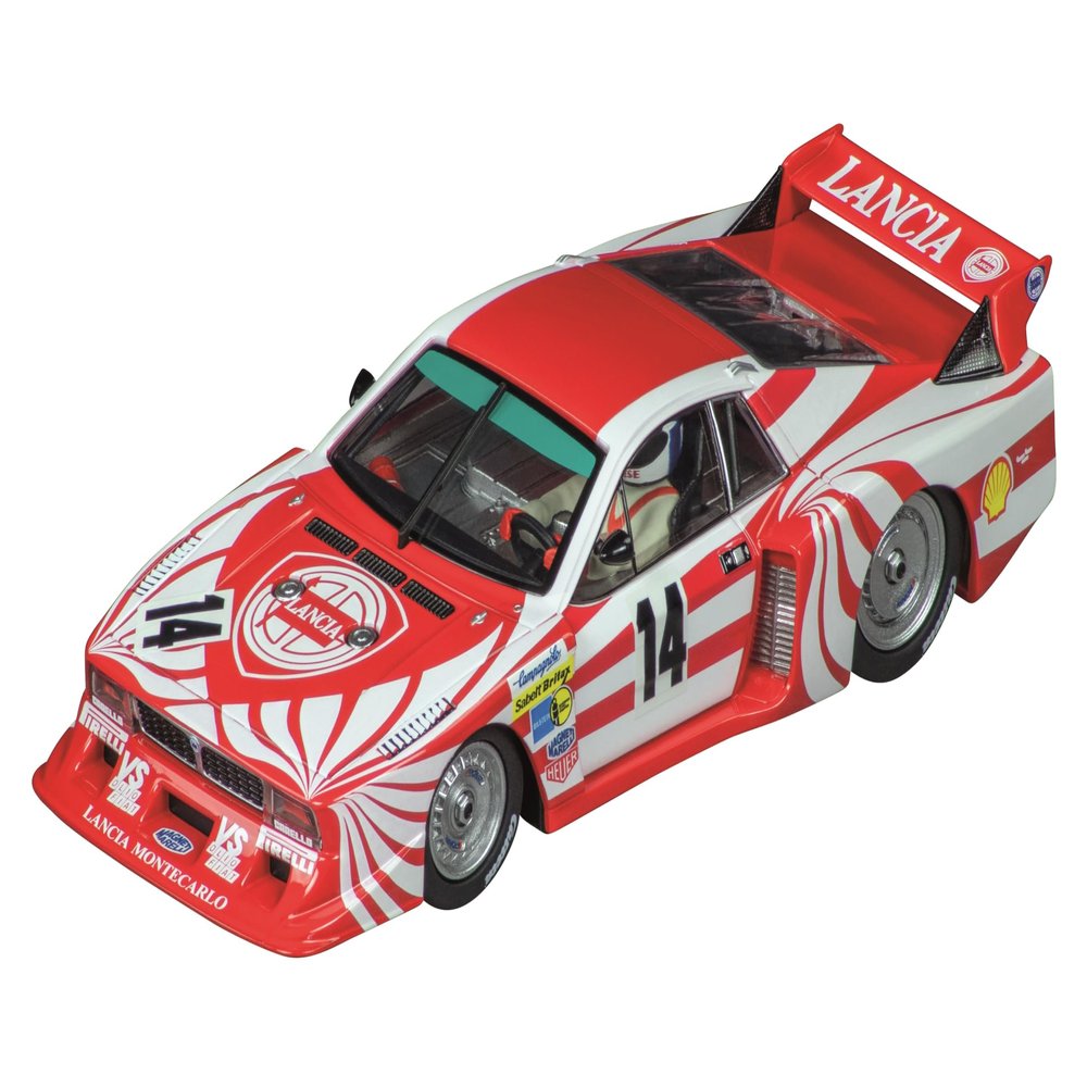 Carrera 31064 Lancia Beta Montecarlo Turbo M.Alboreto/W.Rhrl No.2 6h Mugello 1980 1:32 Scale Digital Slot Car Racing Vehicle Digital Slot Car Race Tracks