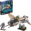 MEGA Halo Action Figure Building Toy, UNSC Arctic Burn Wasp with 342 Pieces and 2 Poseable Figures, for Collectors view 1
