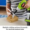 Fisher-Price Preschool Toy Drillin Action Tool Set with Sounds, 10 Pieces for Construction Pretend Play Kids Ages 3+ Years view 3