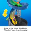 Fisher-Price Little People Toddler Toy Hot Wheels Spiral Stunt Speedway Race Track Playset with 2 Toy Cars for Kids Ages 18+ Months view 4
