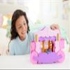 Mattel Disney Princess Toys, Carriage to Castle Transforming Playset with Aurora Small Doll, 4 Figures, Furniture & Accessories view 2