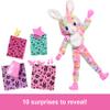 Barbie Cutie Reveal Doll & Accessories, Color Dream Series, Tie-Dyed Bunny Costume & 10 Surprises Including Color Change view 3
