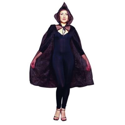 45 in. Sheer Cape Costume - Blue
