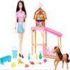 Barbie Toy Stable Playset with Fashion Doll, Small Pony & 10+ Accessories, Inspired Mysteries: The Great Horse Chase view 1