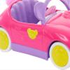 Barbie Chelsea Toy Car Set with Bear-Themed Convertible & Teddy Bear Accessory, Blonde Small Doll Wears Removable Skirt & Shoes view 3