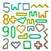 24 Pcs Wacky Tracks Snap Click Toys for Party Favors, Snake Puzzles Fidget Bulk Toys for School Classroom Prize, Goodie Bag Stocking Stuffers, Christmas Easter Thanksgiving Gifts for Kids Students view 1