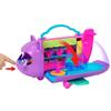 Polly Pocket Dolls and Playset, Kitty Airways Airplane, Travel Toy with 2 Micro Dolls and Pet, Spinning Stage and Accessories (Amazon Exclusive) view 4