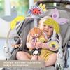 Taf Toys Baby Activity Arch, Stroller and Car Seat Toy Attachment with Rattling Beads Maze and Double-Sided Spinning Mirror, Ideal for Babys Fine Motor Skills Development, 0-12 Months view 2