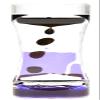 TG415J Liquid Motion Bubbler - Black Purple view 1