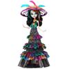 Monster High Doll, Skelita Calaveras Da De Muertos 2024 Howliday Collectible with La Catrina Hat, Papel Picado Dress, and Displayable Packaging view 1