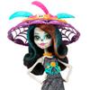 Monster High Doll, Skelita Calaveras Da De Muertos 2024 Howliday Collectible with La Catrina Hat, Papel Picado Dress, and Displayable Packaging view 2