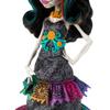 Monster High Doll, Skelita Calaveras Da De Muertos 2024 Howliday Collectible with La Catrina Hat, Papel Picado Dress, and Displayable Packaging view 3