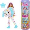Barbie Cutie Reveal Doll & Accessories, Color Dream Series Set with Rainbow Dalmation Plush Costume & 10 Surprises Including Color Change view 1