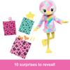 Barbie Cutie Reveal Doll & Accessories, Color Dream Series, Tie-Dyed Penguin Costume & 10 Surprises Including Color Change view 3