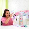 Barbie Cutie Reveal Doll & Accessories, Color Dream Series, Rainbow Zebra Costume & 10 Surprises Including Color Change view 2