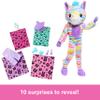Barbie Cutie Reveal Doll & Accessories, Color Dream Series, Rainbow Zebra Costume & 10 Surprises Including Color Change view 3