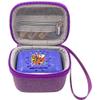 LeoTube Hard Carrying EVA Case Compatible with Bitzee Digital Pet Interactive Virtual Toy, Storage Travel Holder for Bitzee Virtual Electronic Pets Accessories for Kids (Case Only) (Purple) view 1