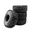 4PCS 120MM 1.9INCH Rubber Rocks Tyres Wheel Tires for 1:10 RC Rock Crawler Axial SCX10 90047 D90 D110 TF2 for TRX Modification Accessories view 2