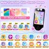 Kids Smart Phone Gifts Toys for Girls Boys Age 3-8,Toddler Learning Toys with Educational Games, 3 4 5 7 8 9 6 8 9 Year Old Girl Birthday Gift Ideas-Purple view 2