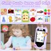 Kids Smart Phone Gifts Toys for Girls Boys Age 3-8,Toddler Learning Toys with Educational Games, 3 4 5 7 8 9 6 8 9 Year Old Girl Birthday Gift Ideas-Purple view 3