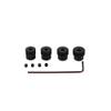 4pcs RC Motor Pinion Gear, 48DP 3.175mm 16T 17T 18T 19T Motor Pinion Gears Parts Set Kit for 1/10 RC Car Motor view 2