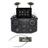 NOBRIM Tandem X20HD Updated FCC Controller Digital Telemetry Transmitter (Blue FCC) and Receiver 2.4GHz Access Points for R/C Model Airplanes (Black Remote Control with Remote Control) view 1