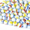 MAQIHAN 78pcs Glass Marbles - Bulk Marble Collection Cat Eye 16mm Ball for Collectors,Fun Retro Game,Crafting & Home Decor,Chinese Checkers,Easter Gift,Vase Fillers view 1
